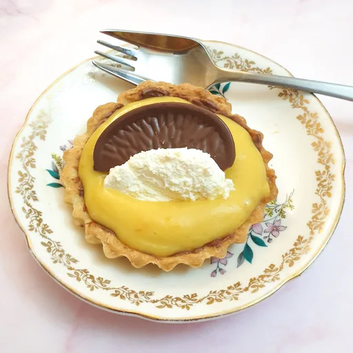 Chocolate orange tarts