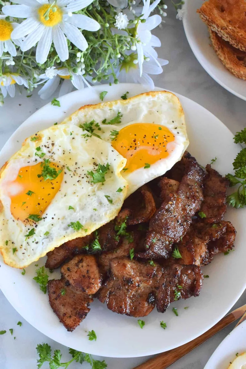 Breakfast Steak and Eggs