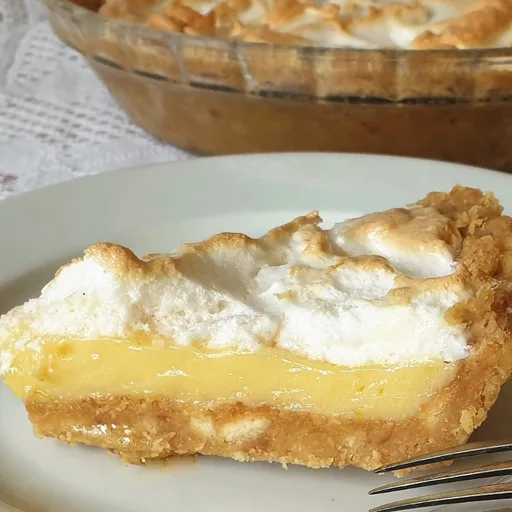 Tarta de merengue de limón fácil