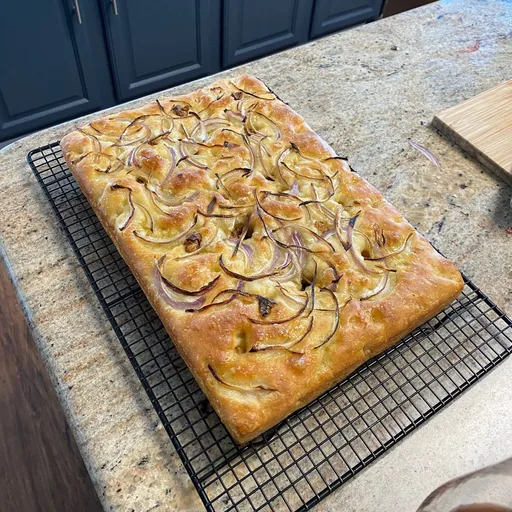 How To Make Homemade Focaccia Bread For Beginners Recipe | Sip Bite Go
