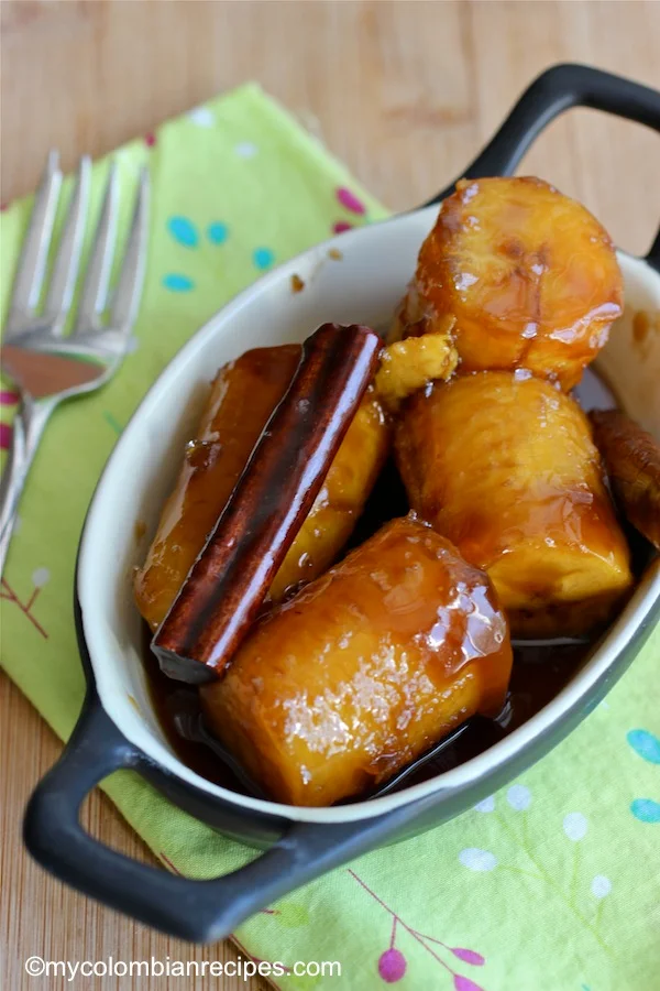 Receta de Plátanos Calados o Plátanos en Tentacíon