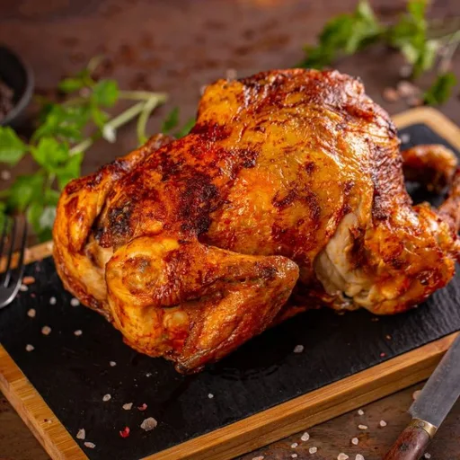 Receta de pollo asado español