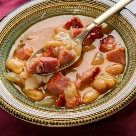 Spanish Ham and Bean Soup Recipe