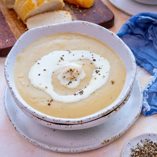 Sopa fácil de chirivía