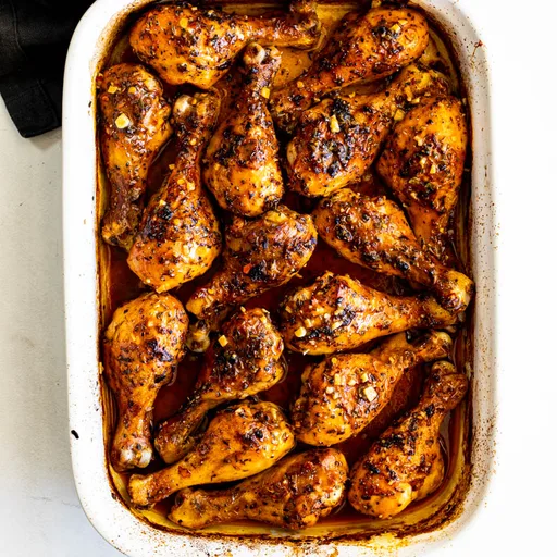Muslos de Pollo al Horno Fáciles
