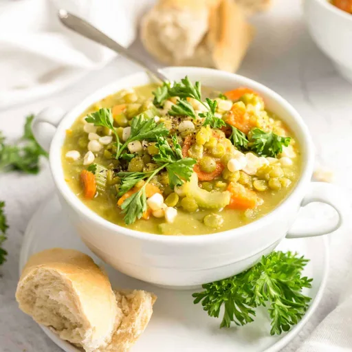 Hearty Vegan Split Pea Soup