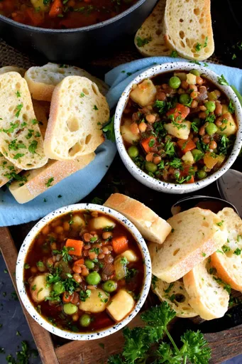 Cold Weather Lentil Soup