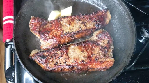 Sous Vide NY Strip Steaks Recipe (Sip Bite Go)