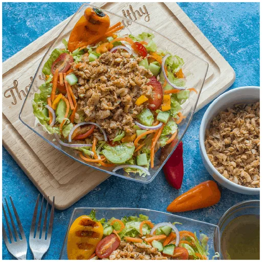 Caribbean Salt Fish Salad (Low Carb)