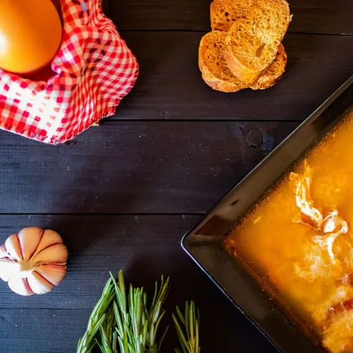 Receta de sopa de patata española