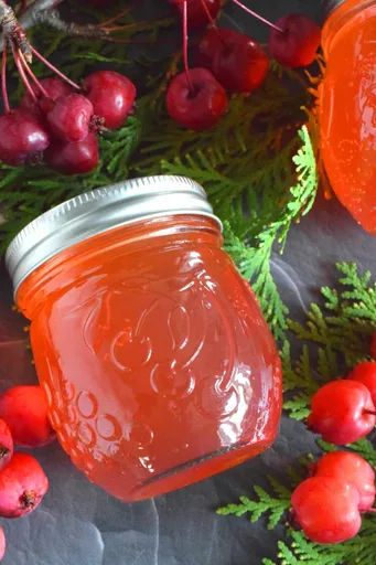 Jalea de manzana silvestre