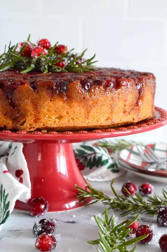 Cranberry Upside Down Cake