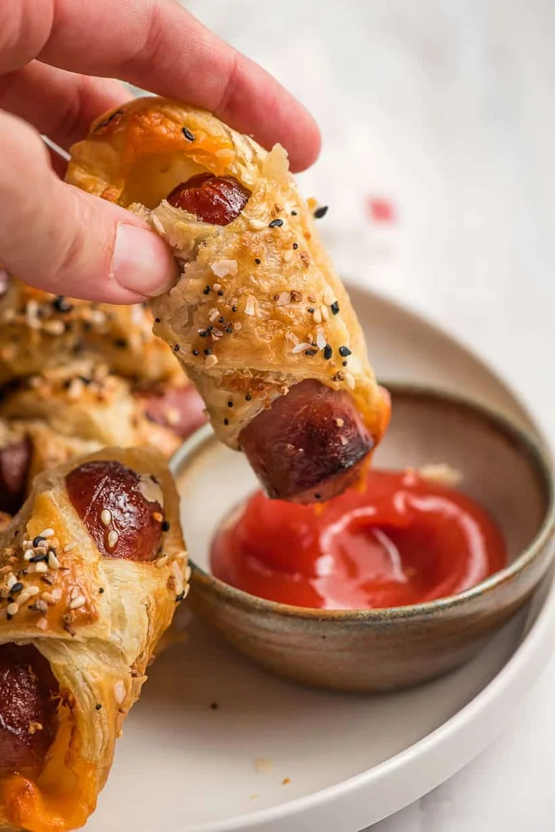 Puff Pastry Pigs in a Blanket