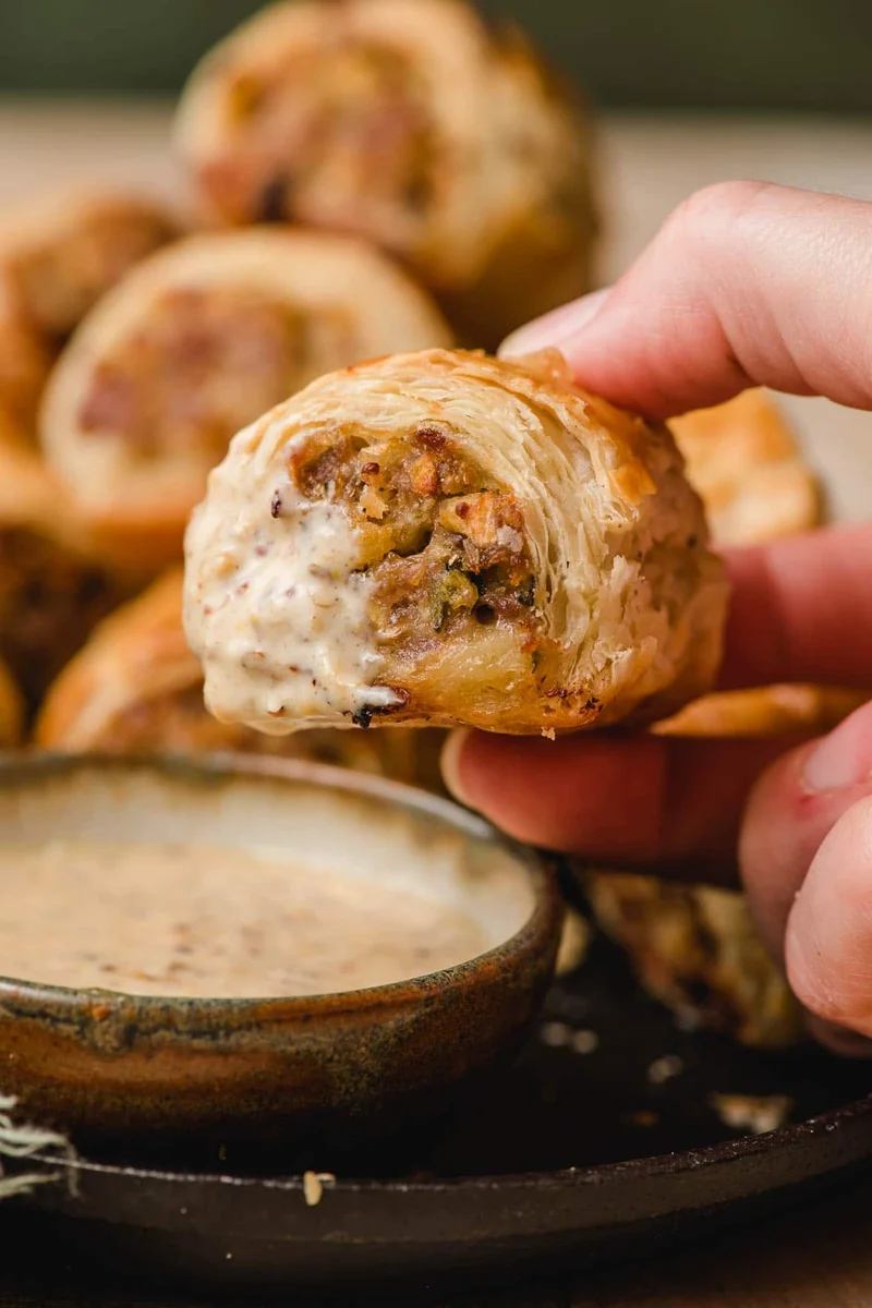 Puff Pastry Sausage Rolls