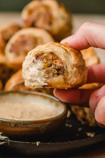 Puff Pastry Sausage Rolls