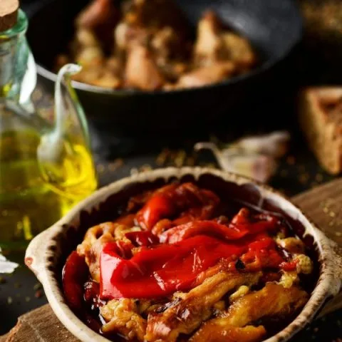 Receta de verduras asadas al estilo español