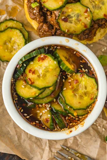 Quick Korean Pickles