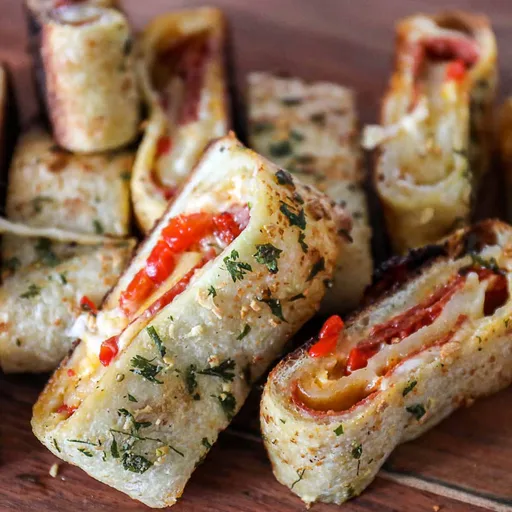 Pepperoni Stromboli Recipe | Sip Bite Go