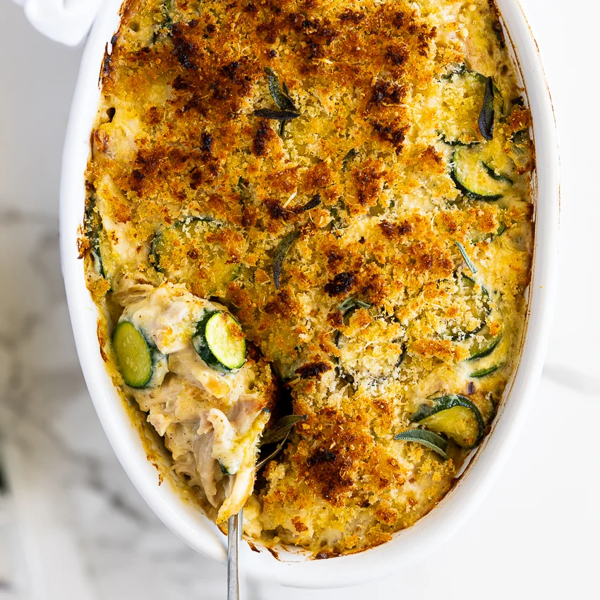 Easy Chicken Zucchini Casserole