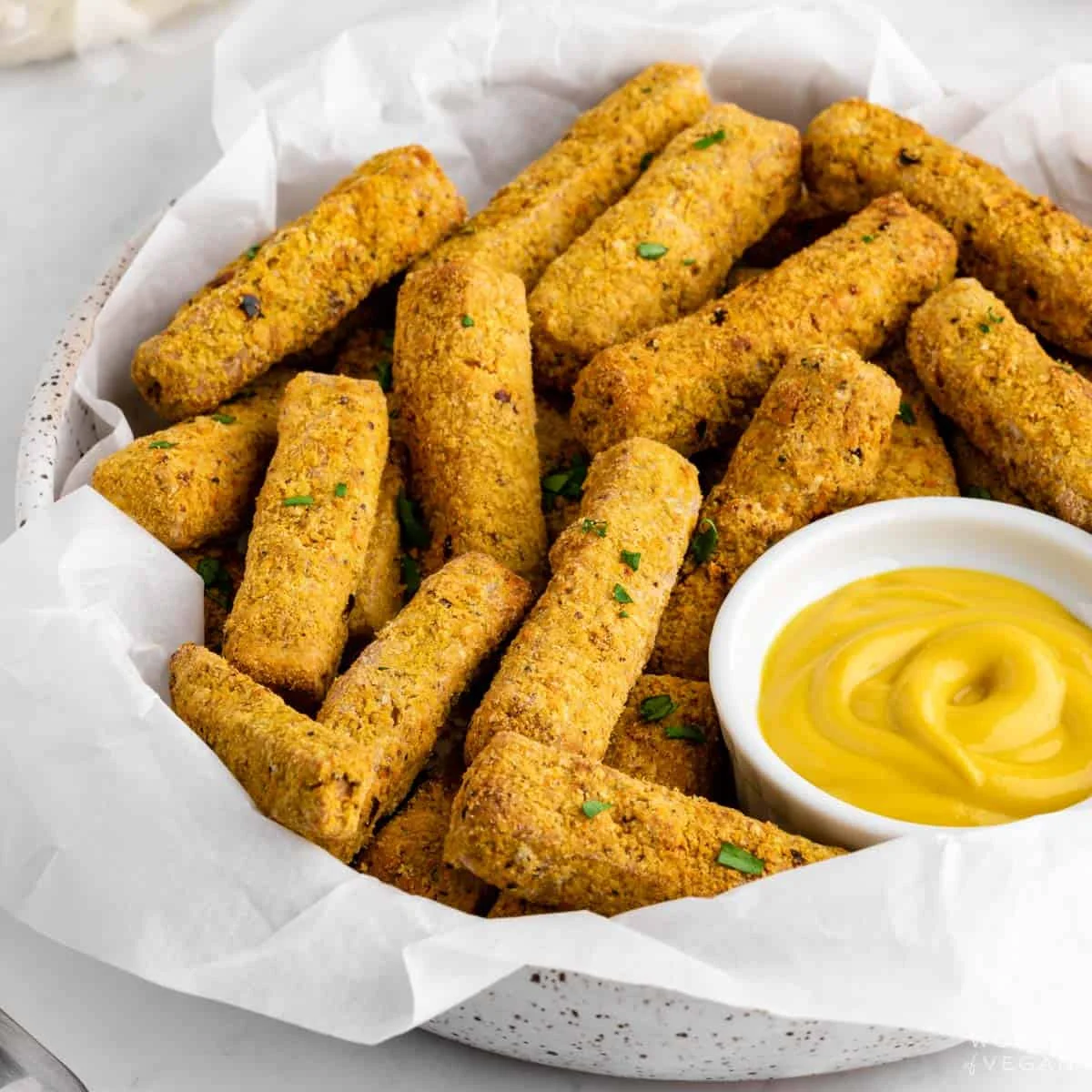 Crispy Tofu Fries (in the Air Fryer)