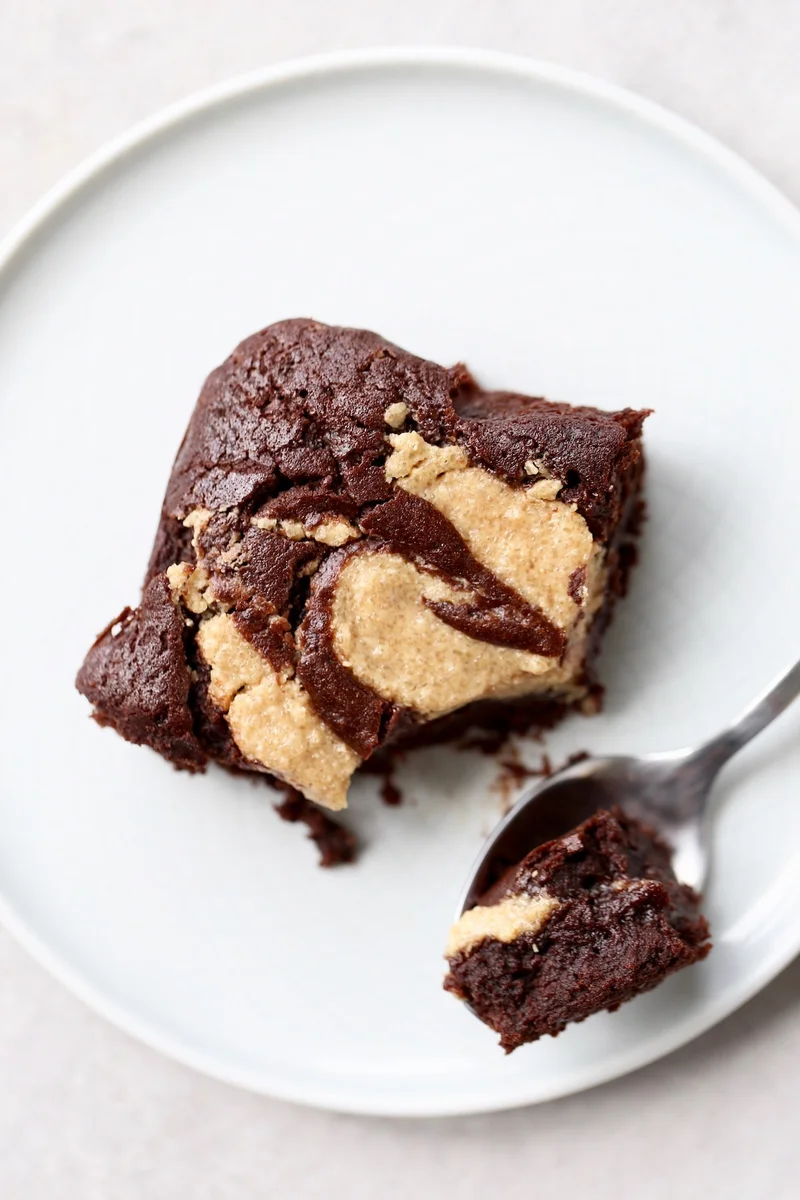 Vegan Peanut Butter Brownies