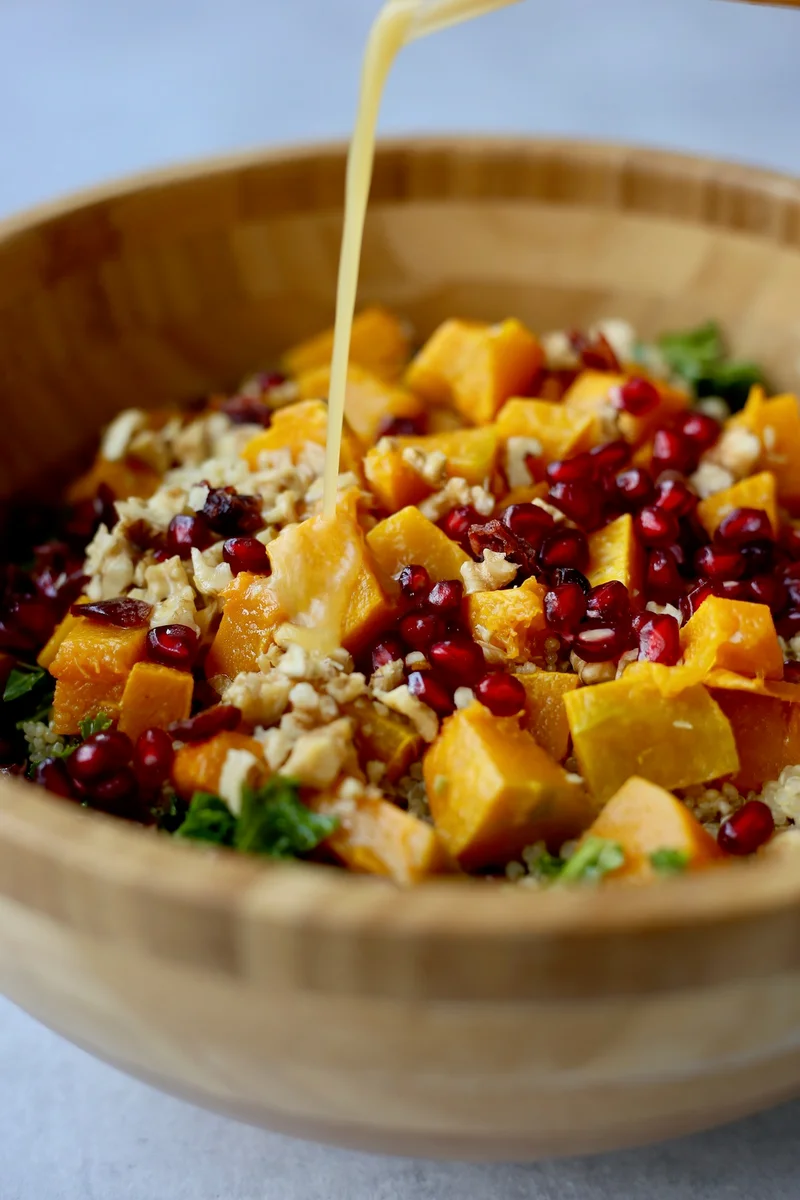 Quinoa, Kale and Squash Salad