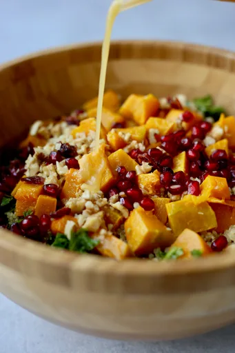 Quinoa, Kale and Squash Salad