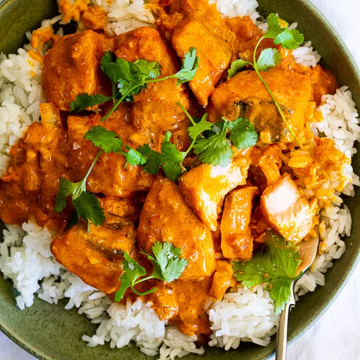 Easy Creamy Salmon Curry