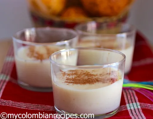 Receta de natilla de coco