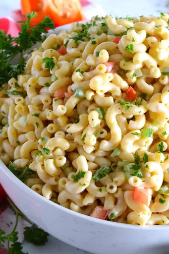 Ensalada de macarrones al estilo de pastelería
