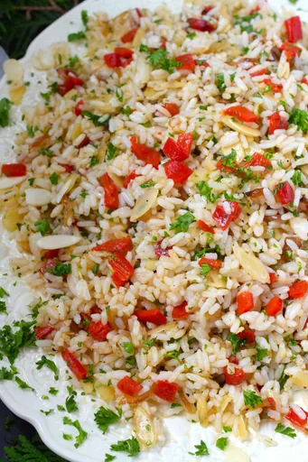 Arroz festivo fácil