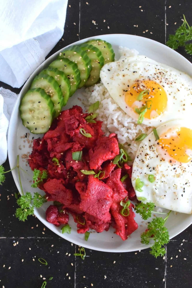 Tocino de cerdo filipino