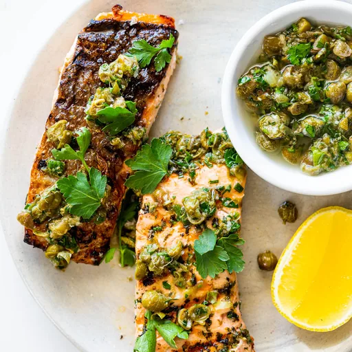 Salmón a la plancha fácil