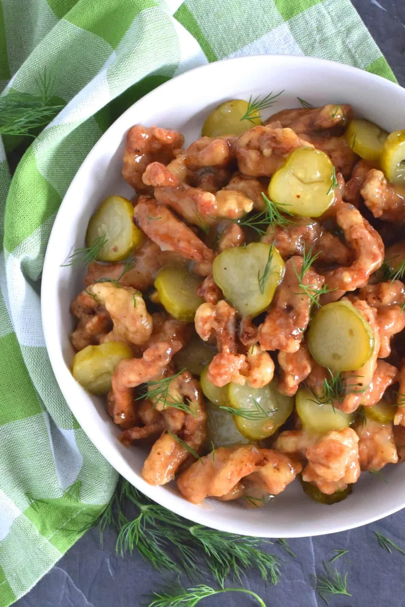 Fried Dill Pickle Chicken