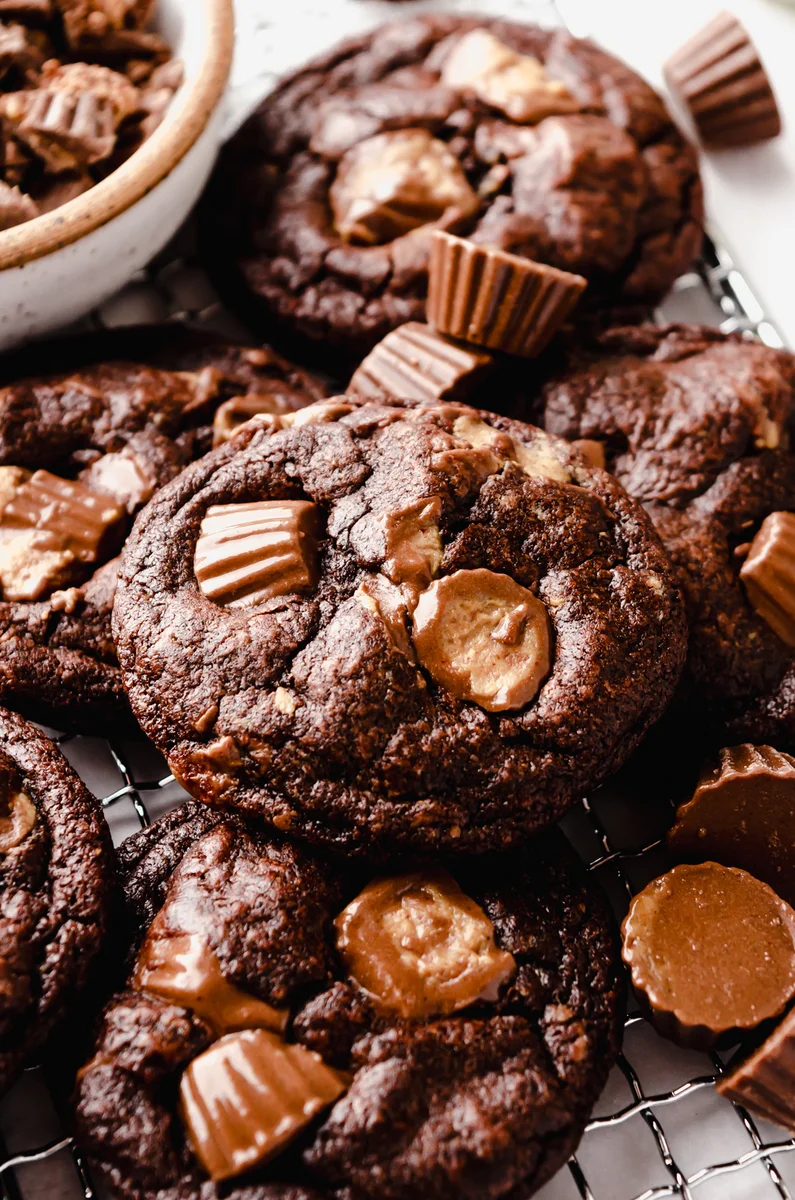Chocolate Peanut Butter Cup Cookie Recipe
