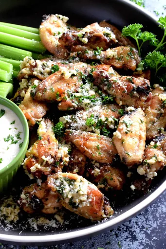 Garlic Parmesan Chicken Wings