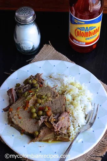 Carne o posta rellena