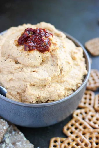 Receta de Hummus Vegano al Chipotle