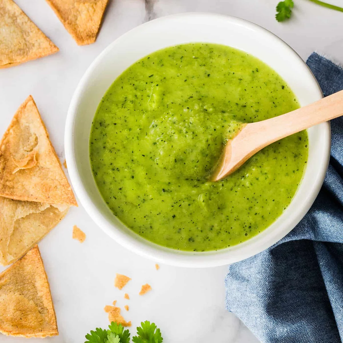 Receta de guacamole falso