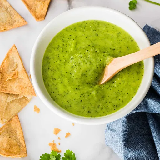 Receta de guacamole falso