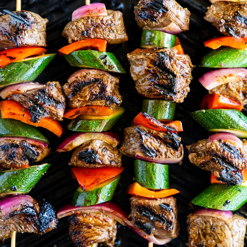 Easy Steak Kebabs