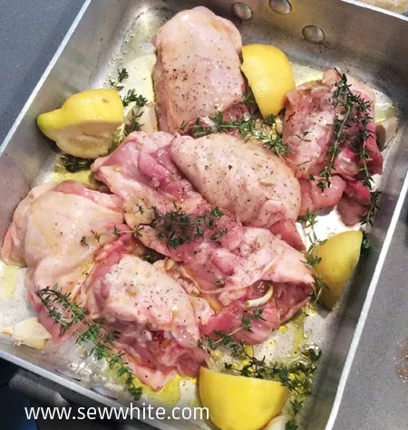 Muslos de Pollo con Limón