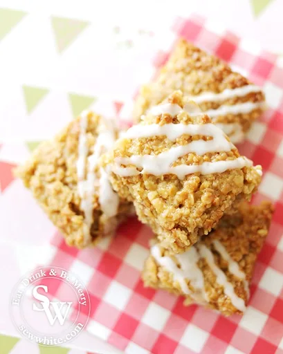 Lemon and Ginger Flapjacks - Royal Wedding Bake