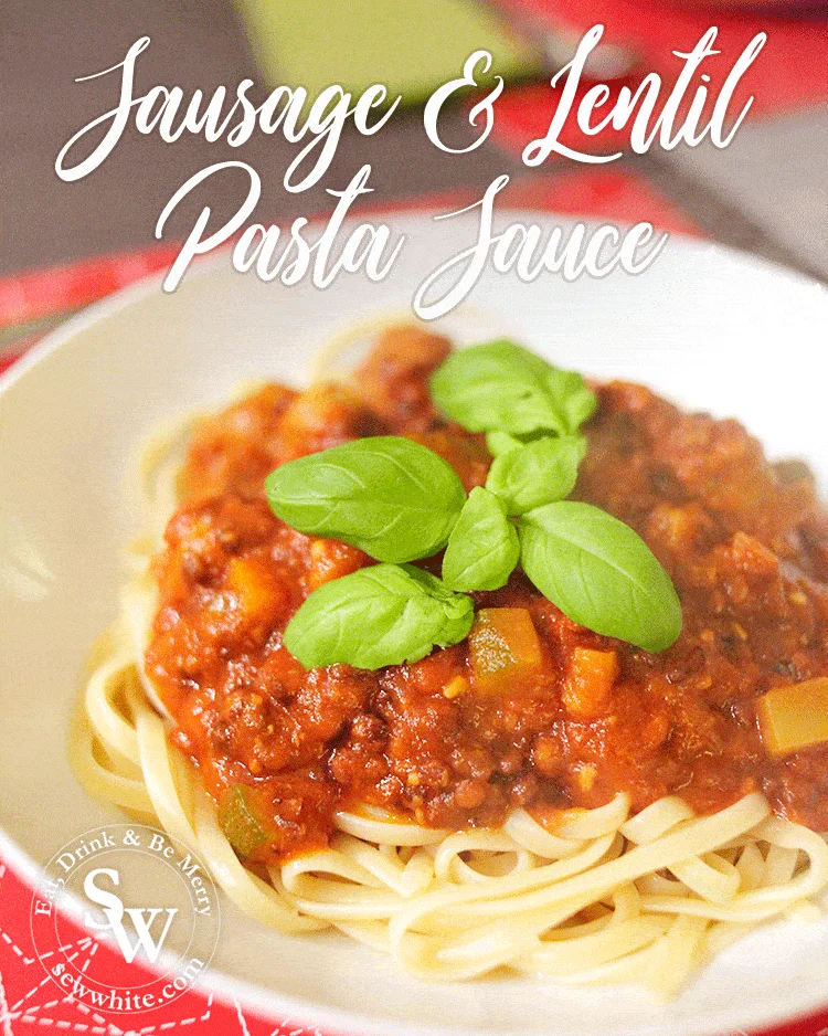 Sausage and Lentil Pasta