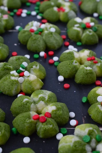 Mint Spritz Cookies