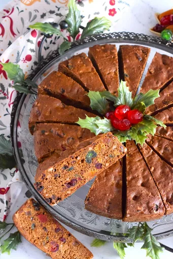 Mom's Molasses Fruitcake