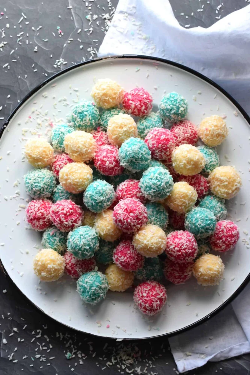 Patriotic Jello Balls