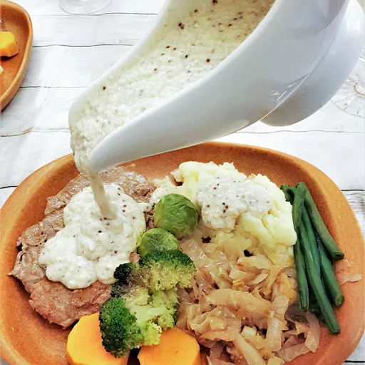 Cheesy honey mustard sauce