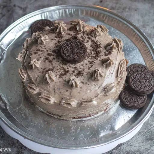 Tarta de Oreo sin huevo | Receta de tarta de chocolate y Oreo