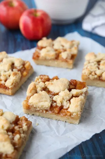 Apple Crumb Bars